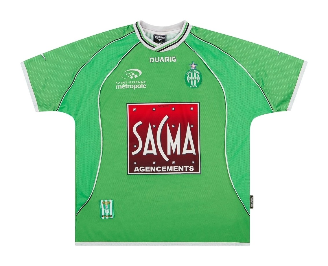 Primera equipación de Saint-Étienne 03-04