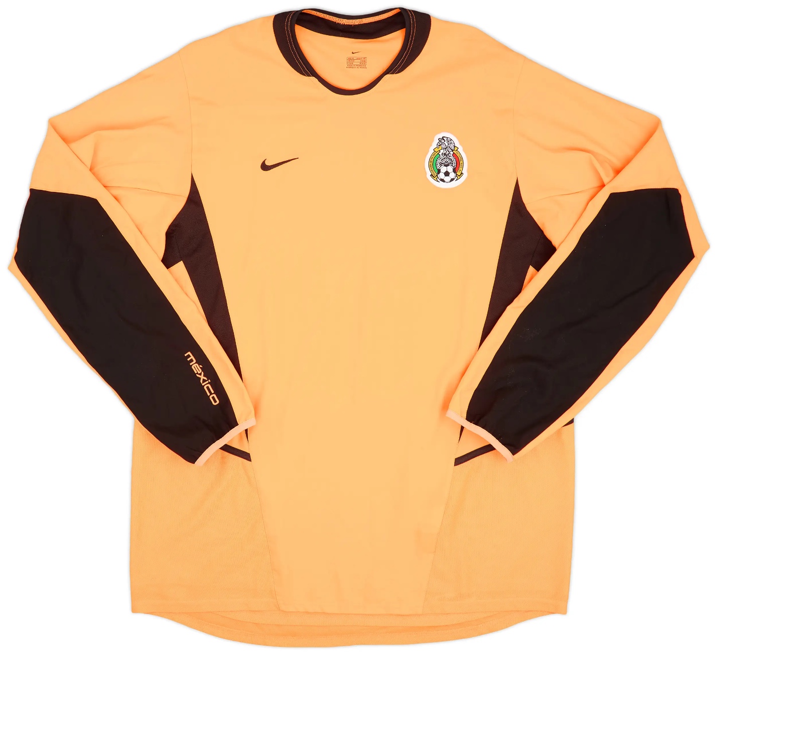 Equipación de portero de México 2003