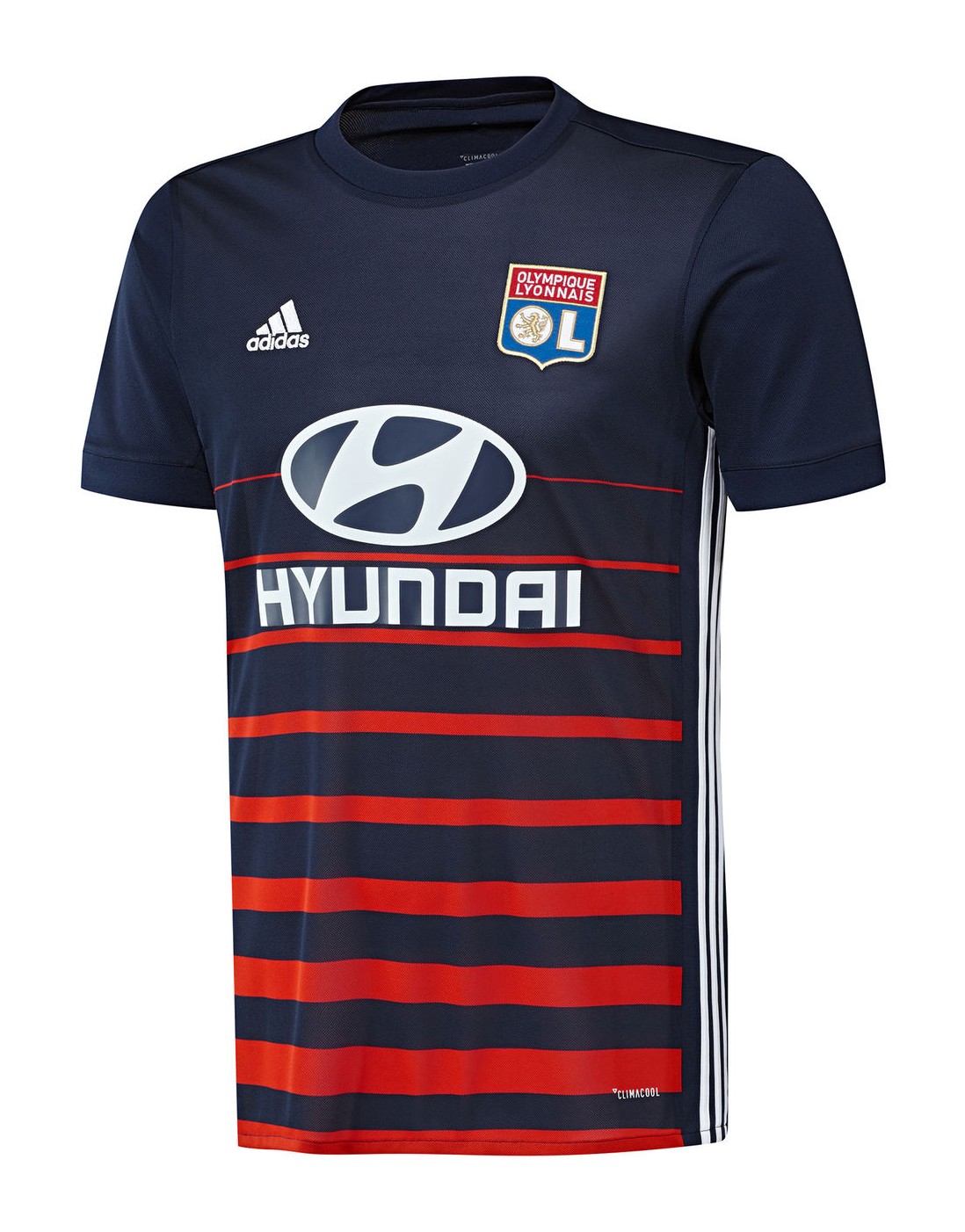 Segunda equipación de Olympique de Lyon 17-18