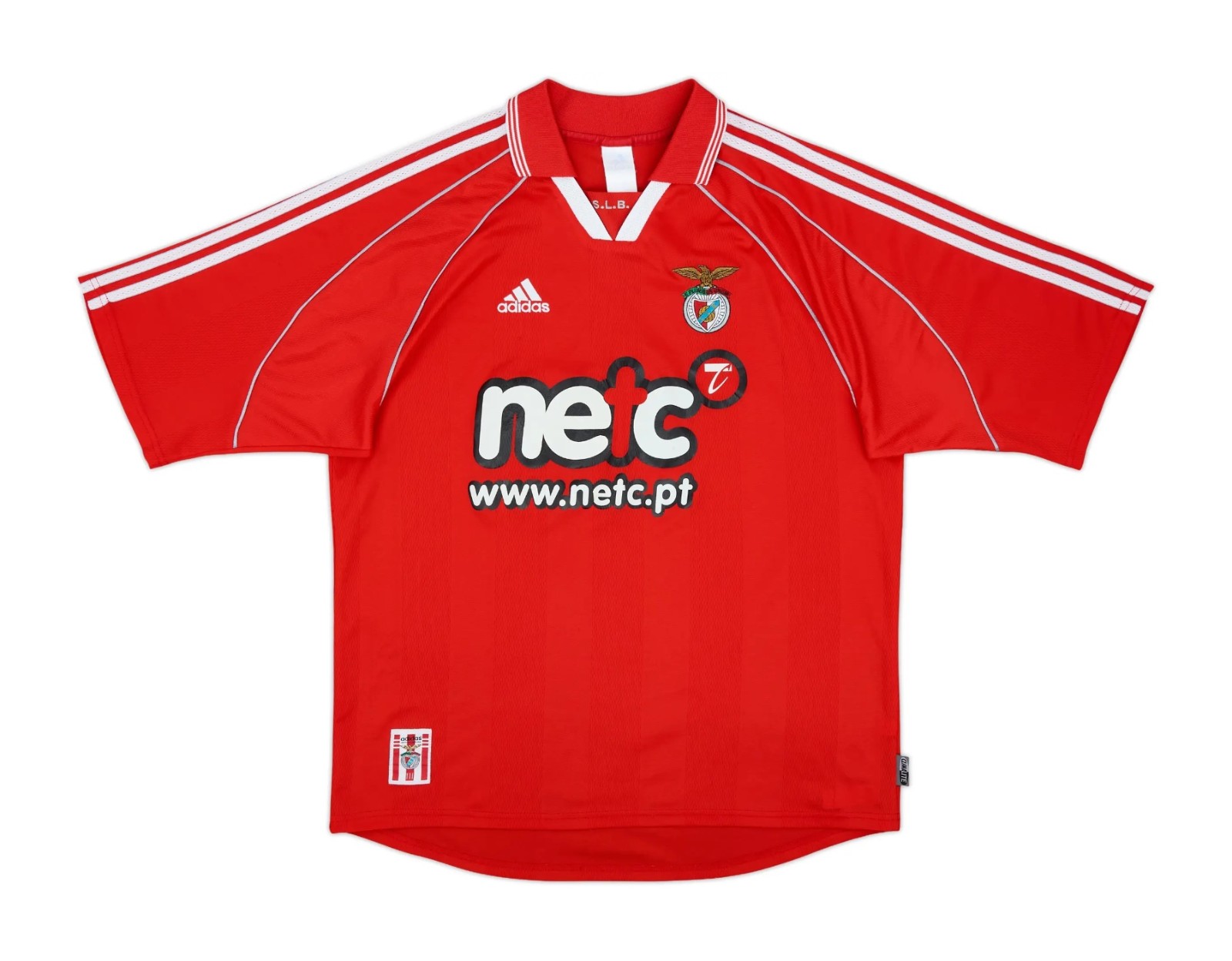 Primera equipación de Benfica 00-01