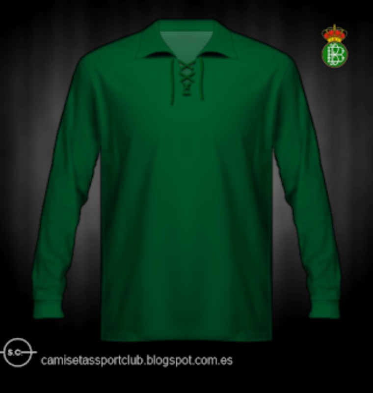 Segunda equipación de Real Betis 1925