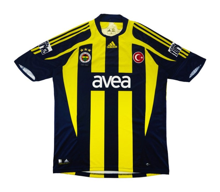 Primera equipación de Fenerbahçe 07-08