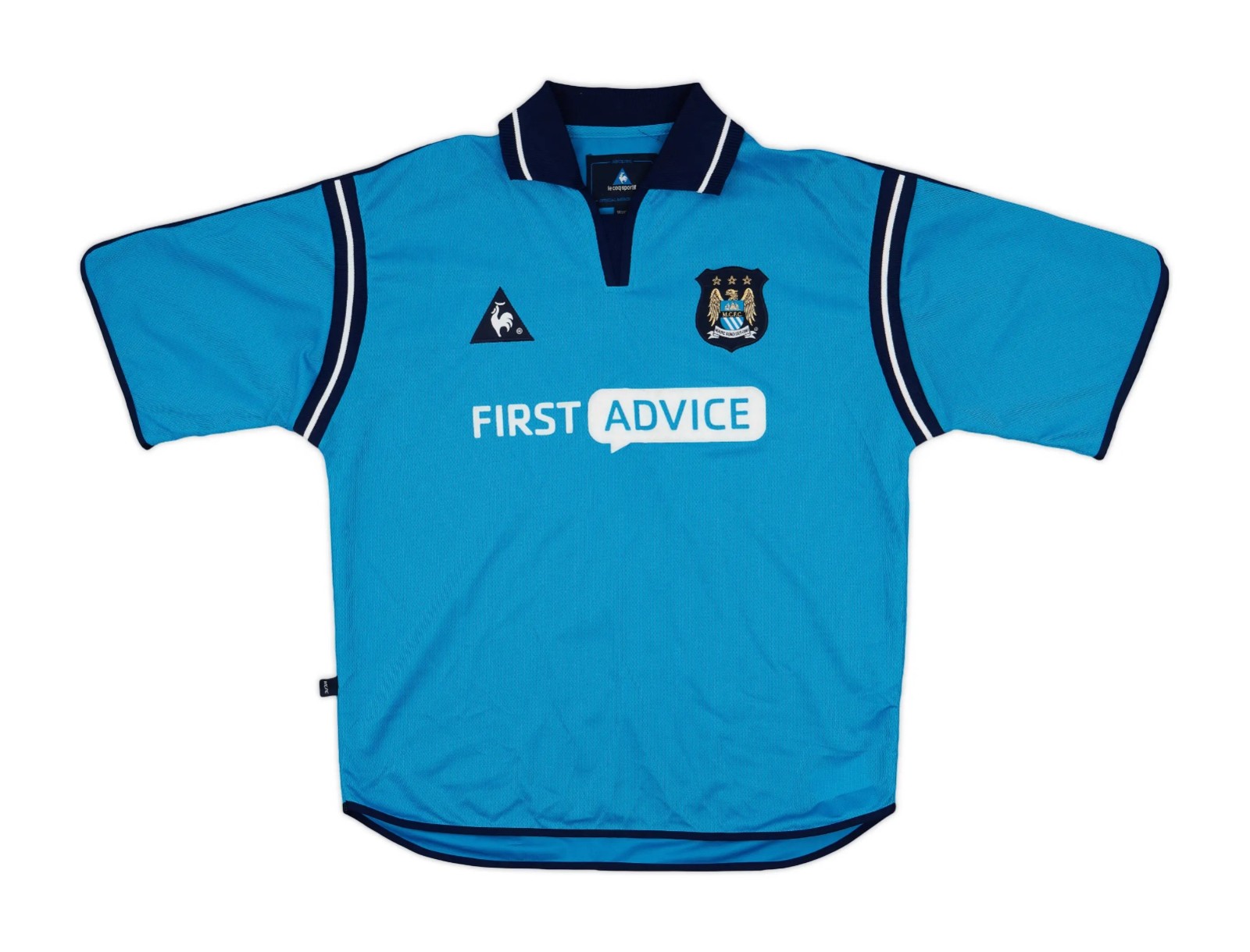 Primera equipación de Man City 01-02