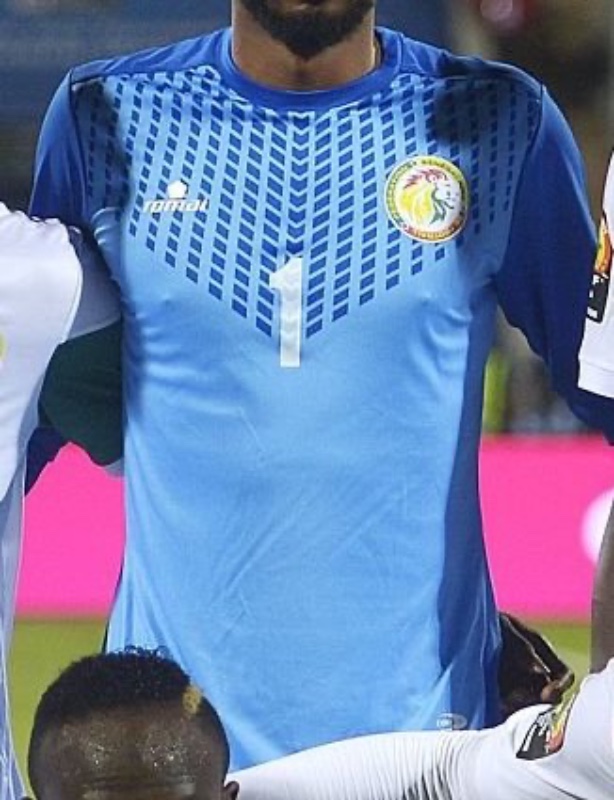Equipación de portero de Senegal 2017