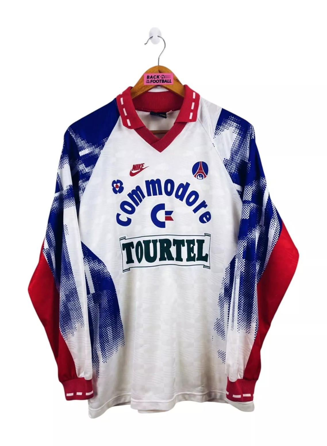 Primera equipación de Paris Saint-Germain 92-93