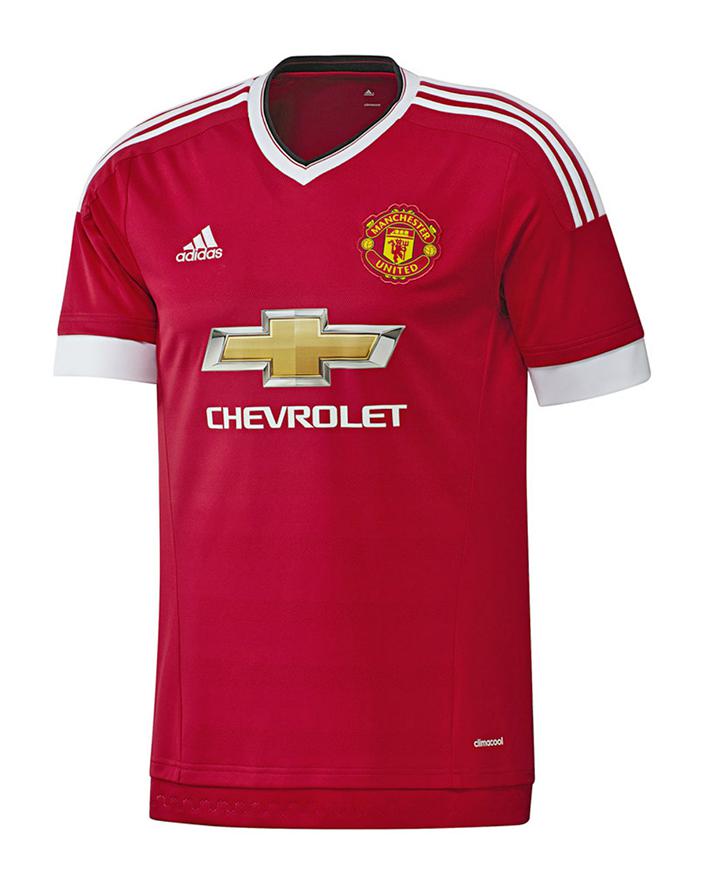 Primera equipación de Manchester United 15-16