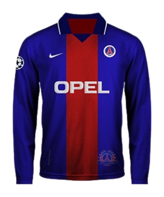 Equipación especial de Paris Saint-Germain 00-01