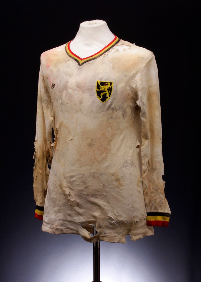 Segunda equipación de Bélgica 1970