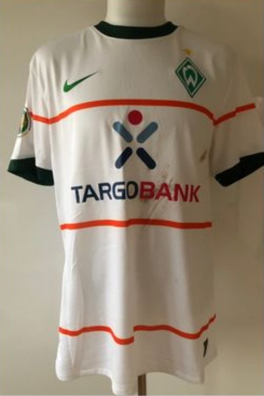 Segunda equipación de Werder Bremen 09-10