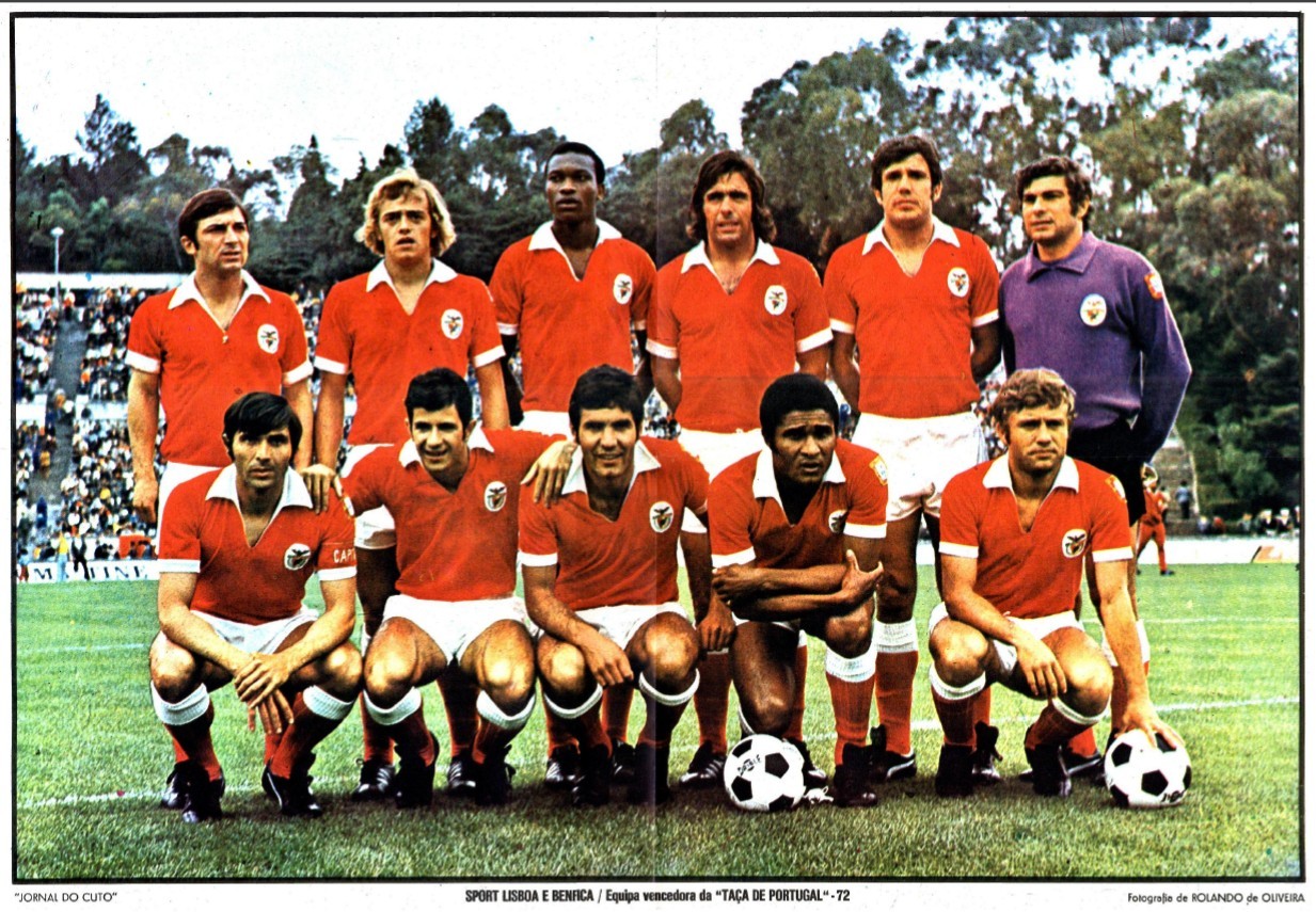Primera equipación de Benfica 71-72