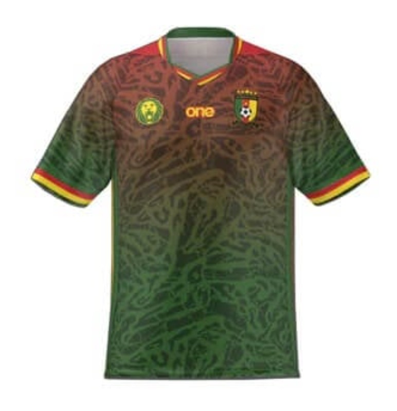 Primera equipación de Camerún 2024