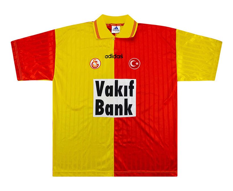 Primera equipación de Galatasaray 96-97
