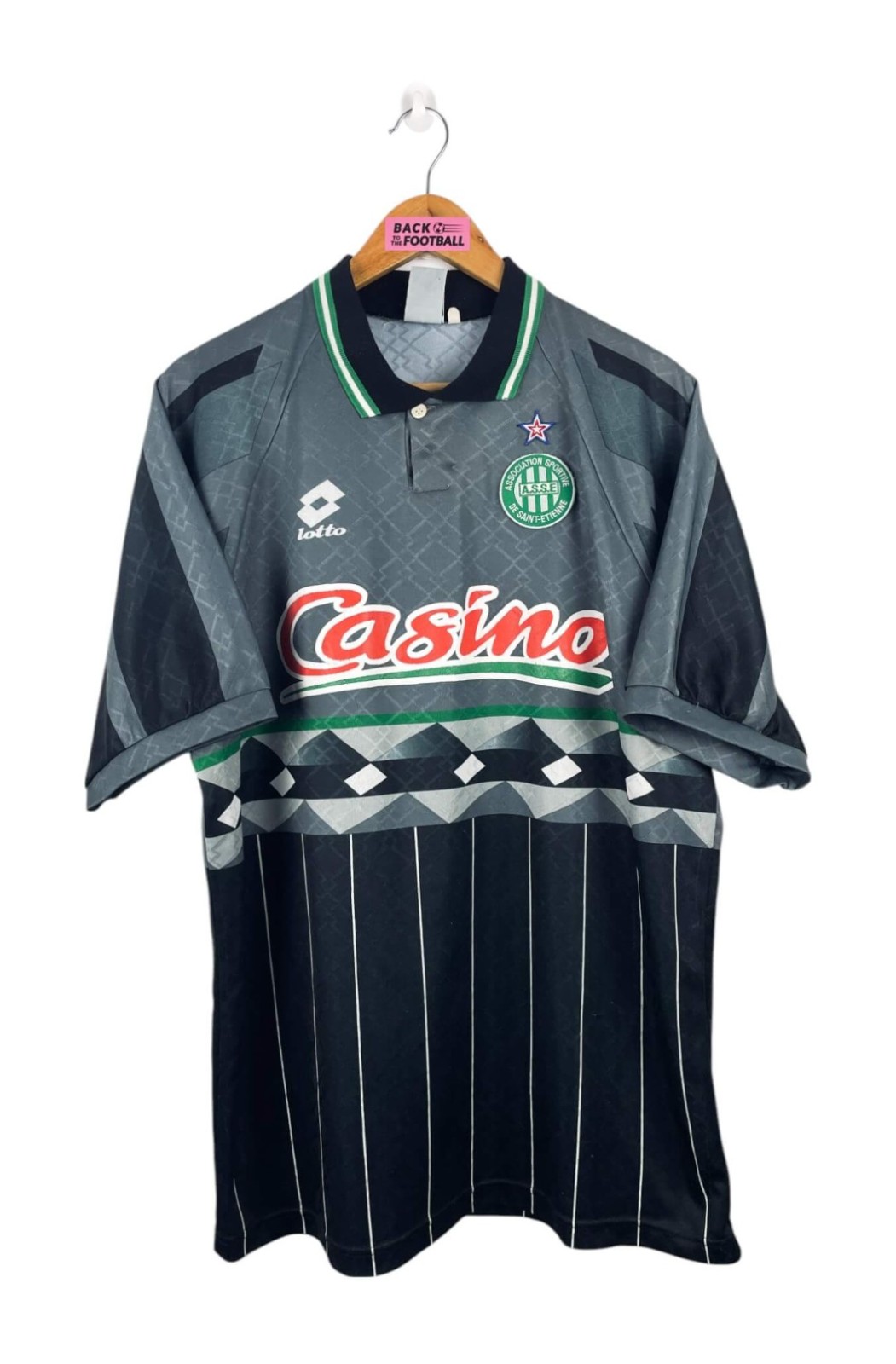 Tercera equipación de Saint-Étienne 95-96