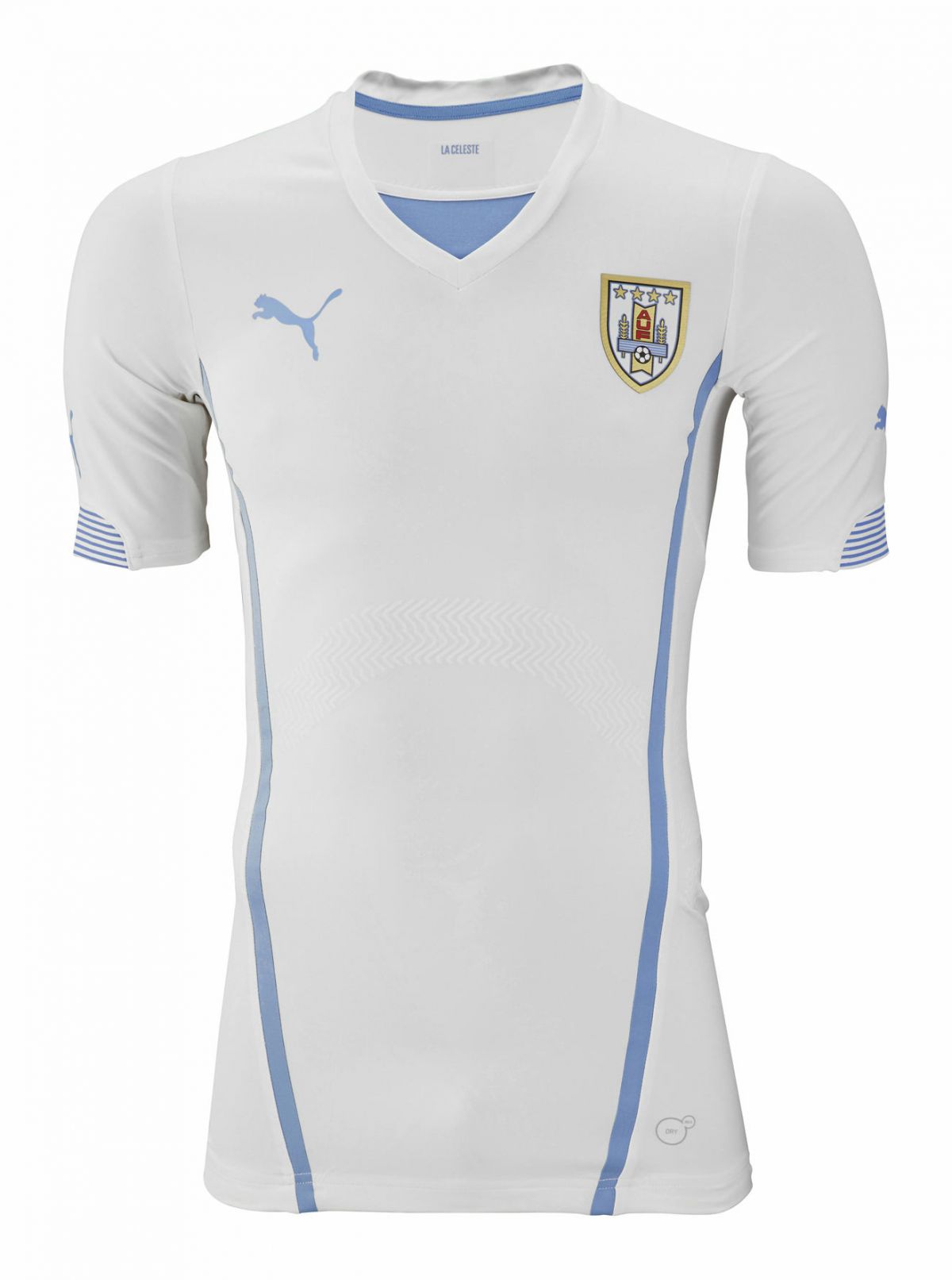 Segunda equipación de Uruguay 2014