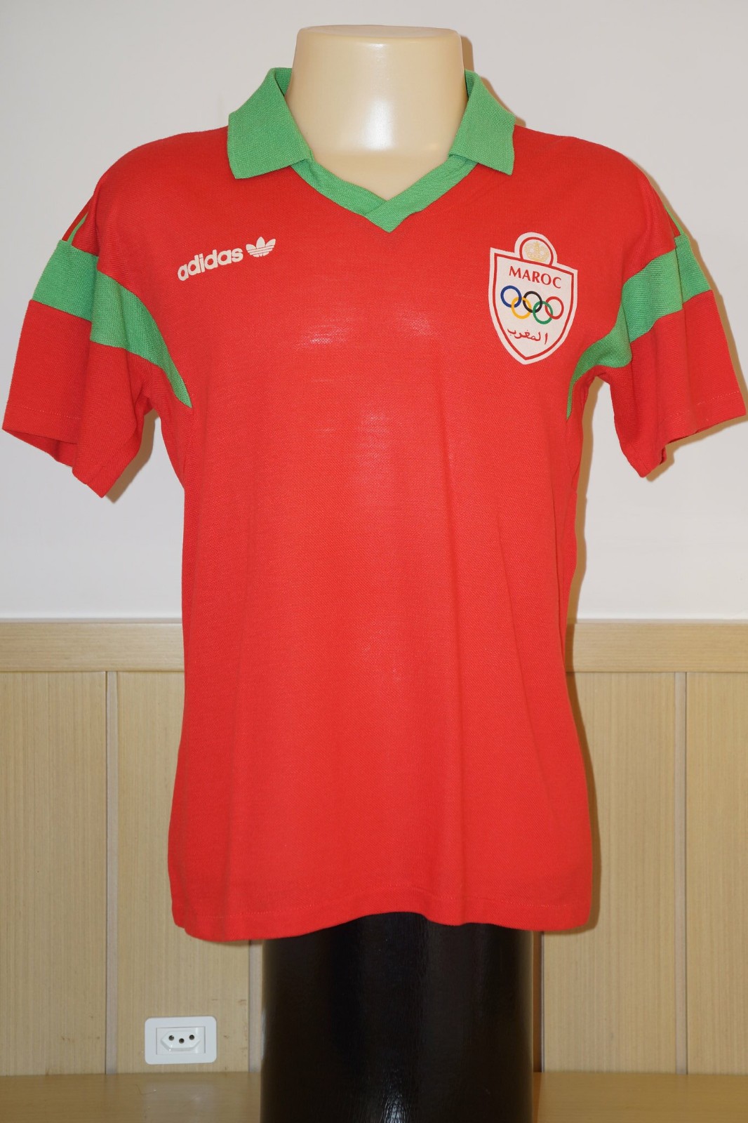 Primera equipación de Marruecos 1986