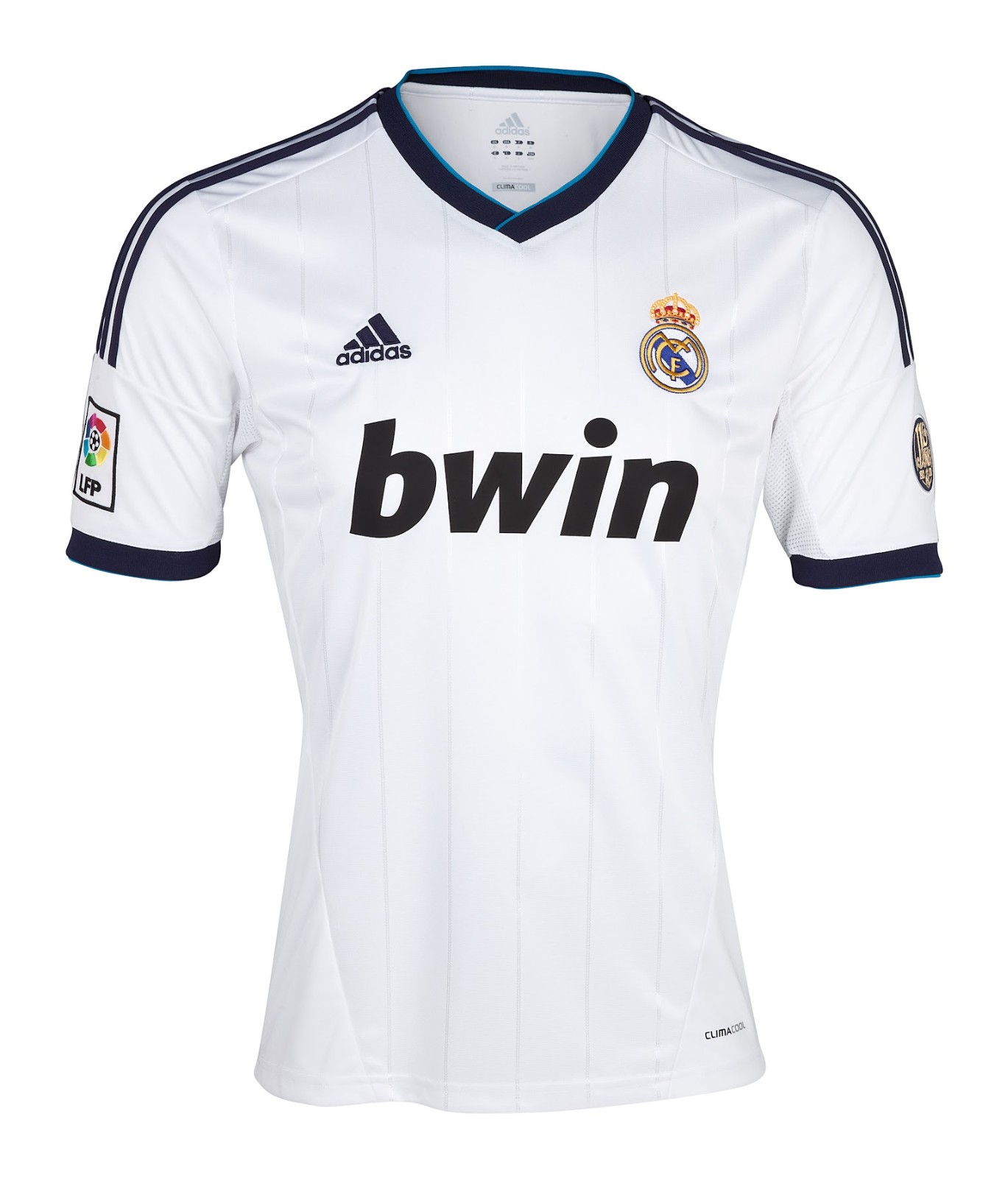 Primera equipación de Real Madrid 12-13