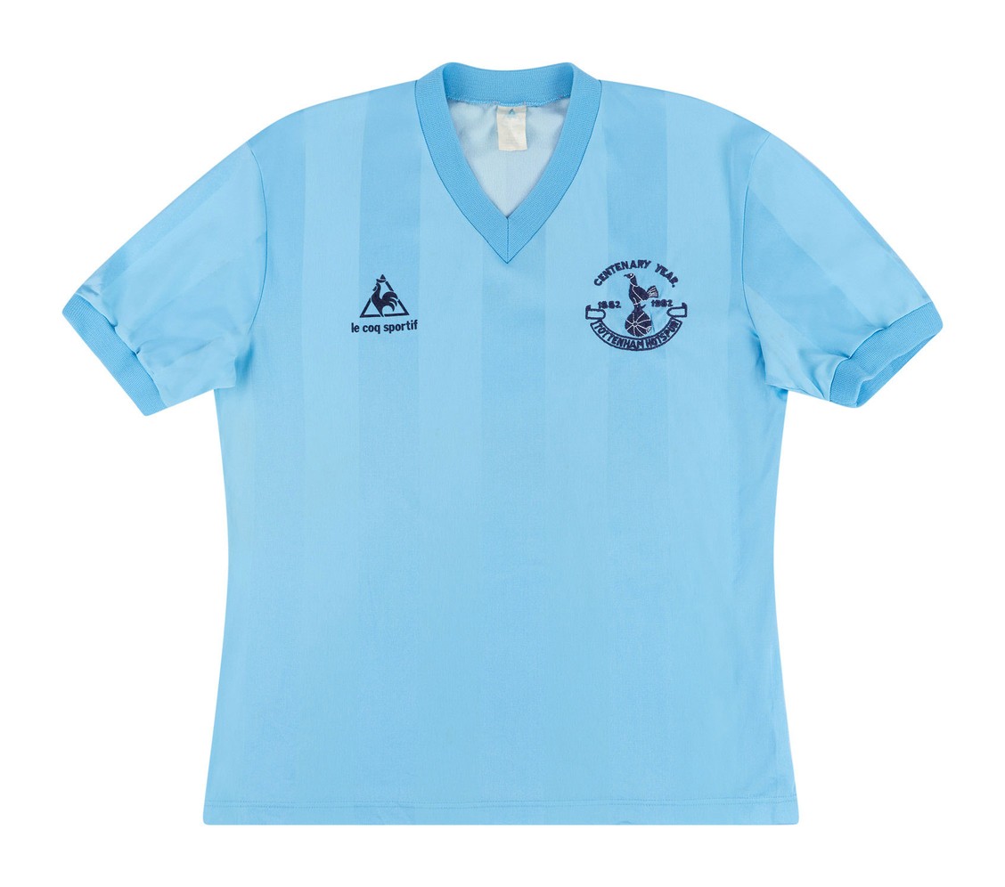 Segunda equipación de Tottenham 82-83