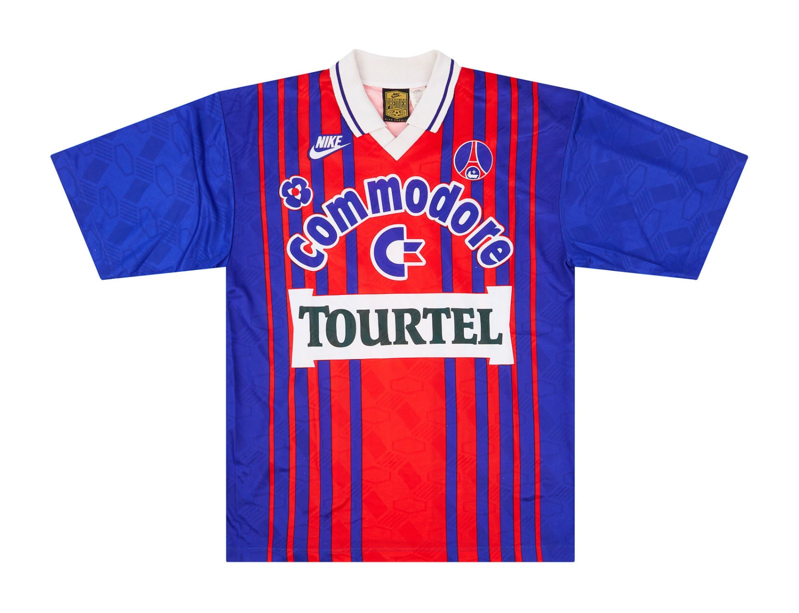 Primera equipación de Paris Saint-Germain 93-94