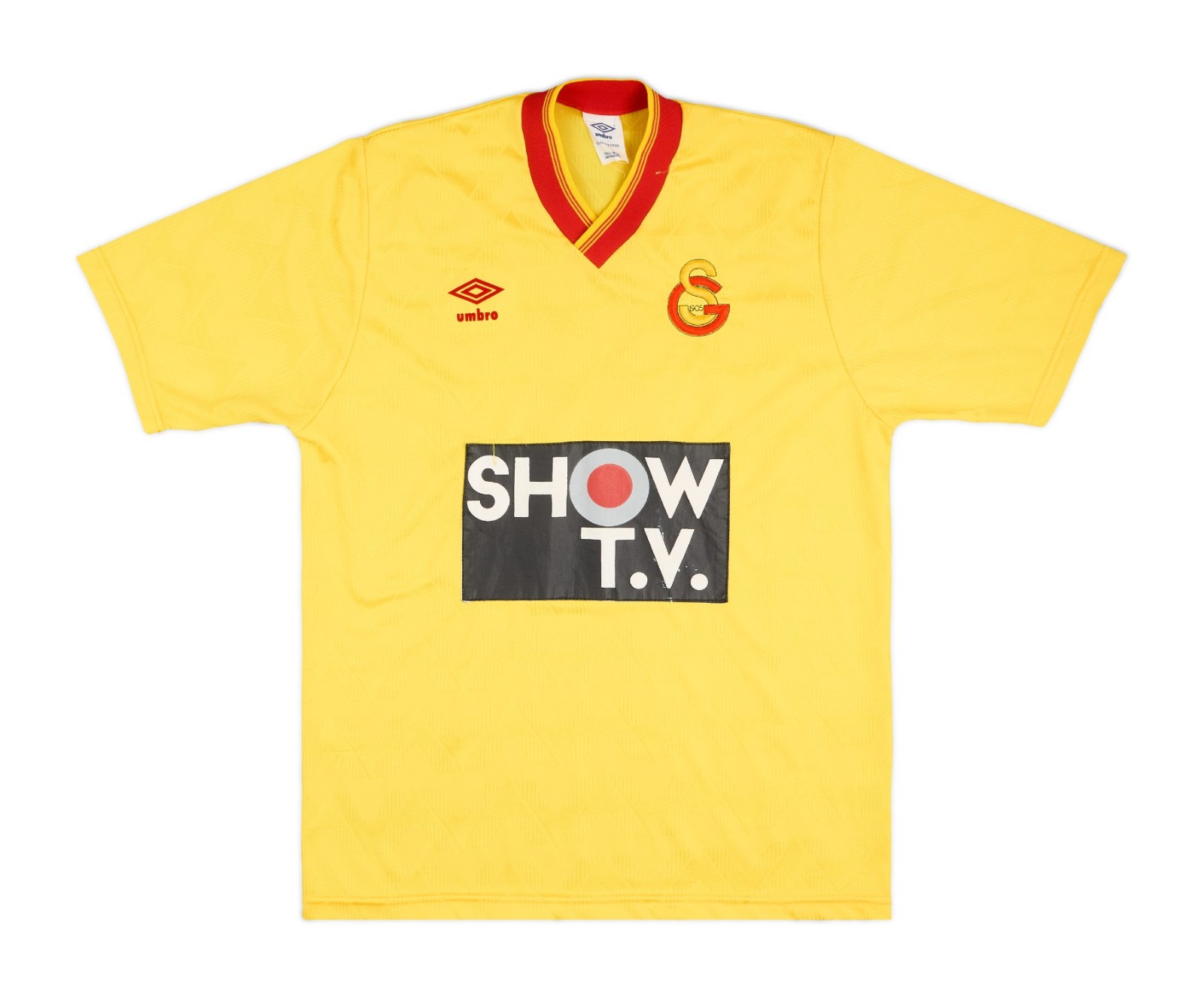 Segunda equipación de Galatasaray 92-93