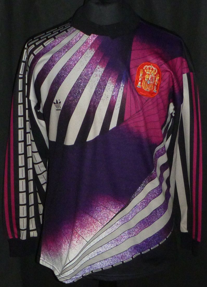 Equipación de portero de España 1992