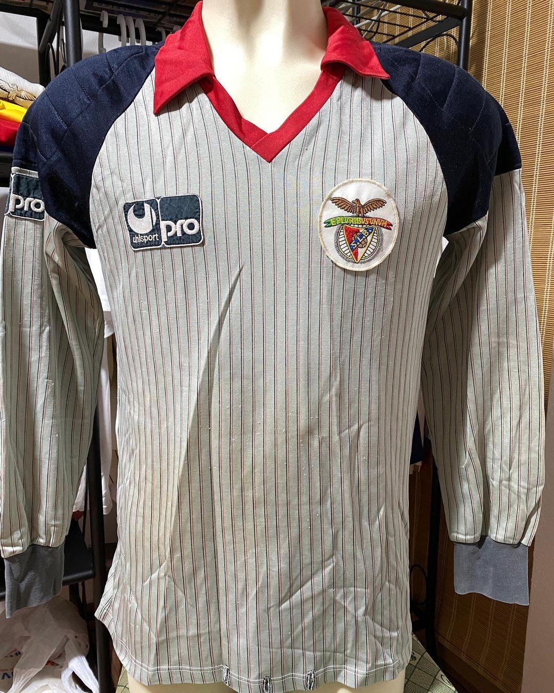Equipación de portero de Benfica 81-82