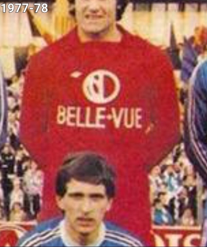 Equipación de portero de Anderlecht 77-78