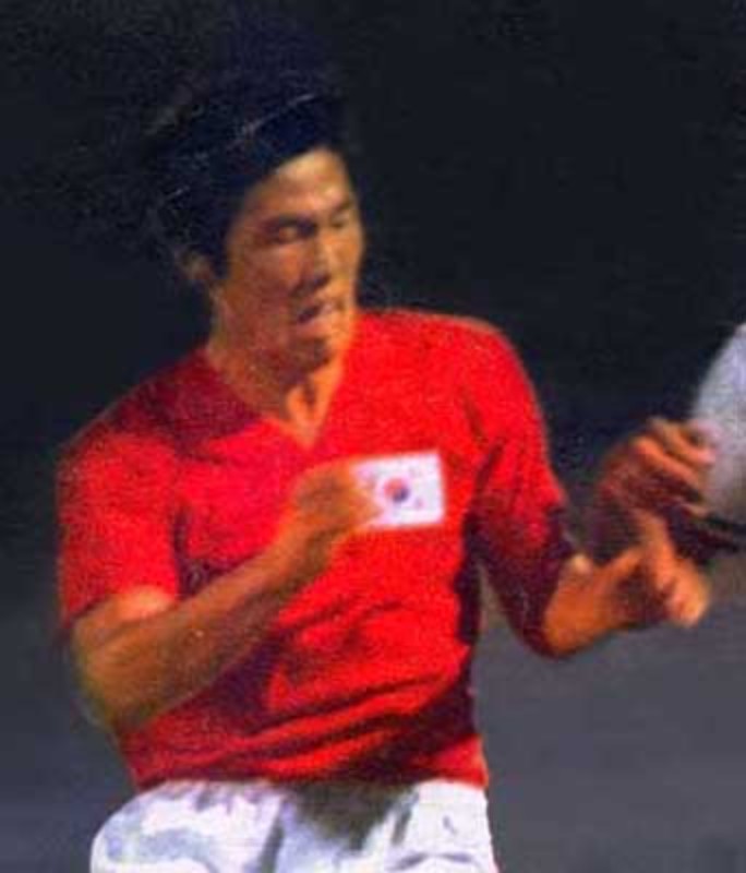 Primera equipación de Rep. Corea 1974