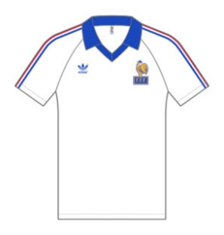 Segunda equipación de Francia 1979