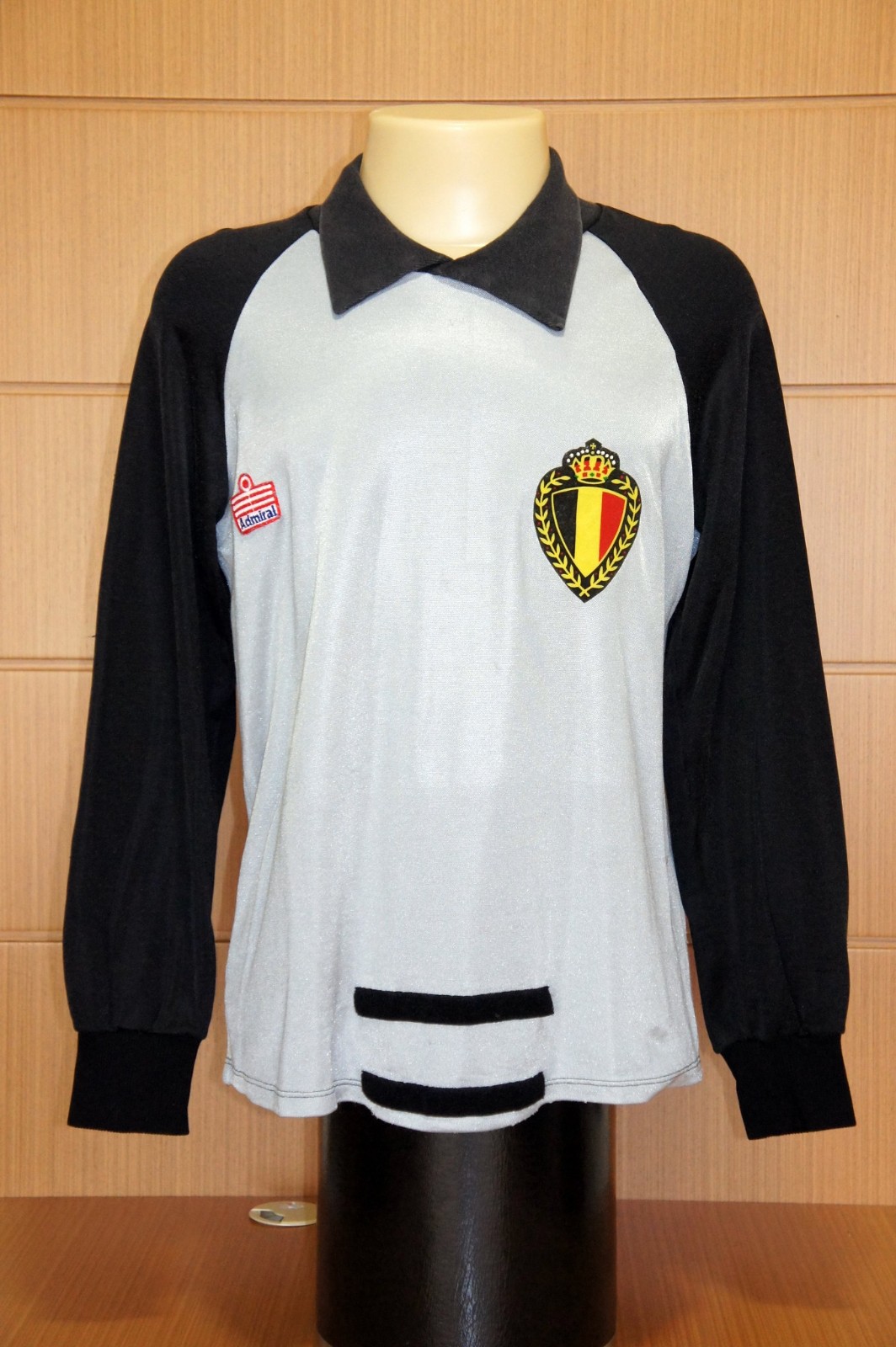 Equipación de portero de Bélgica 1982