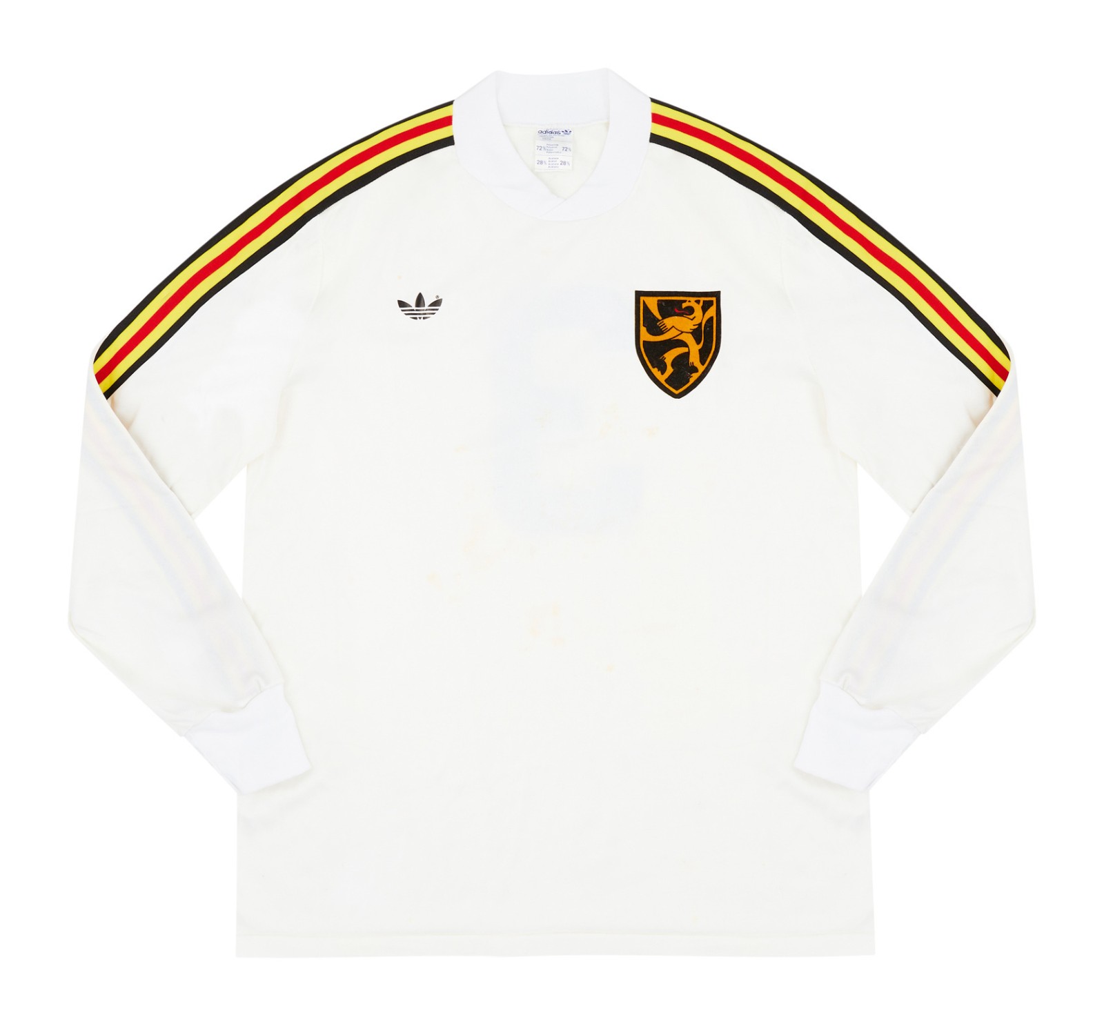 Segunda equipación de Bélgica 1978