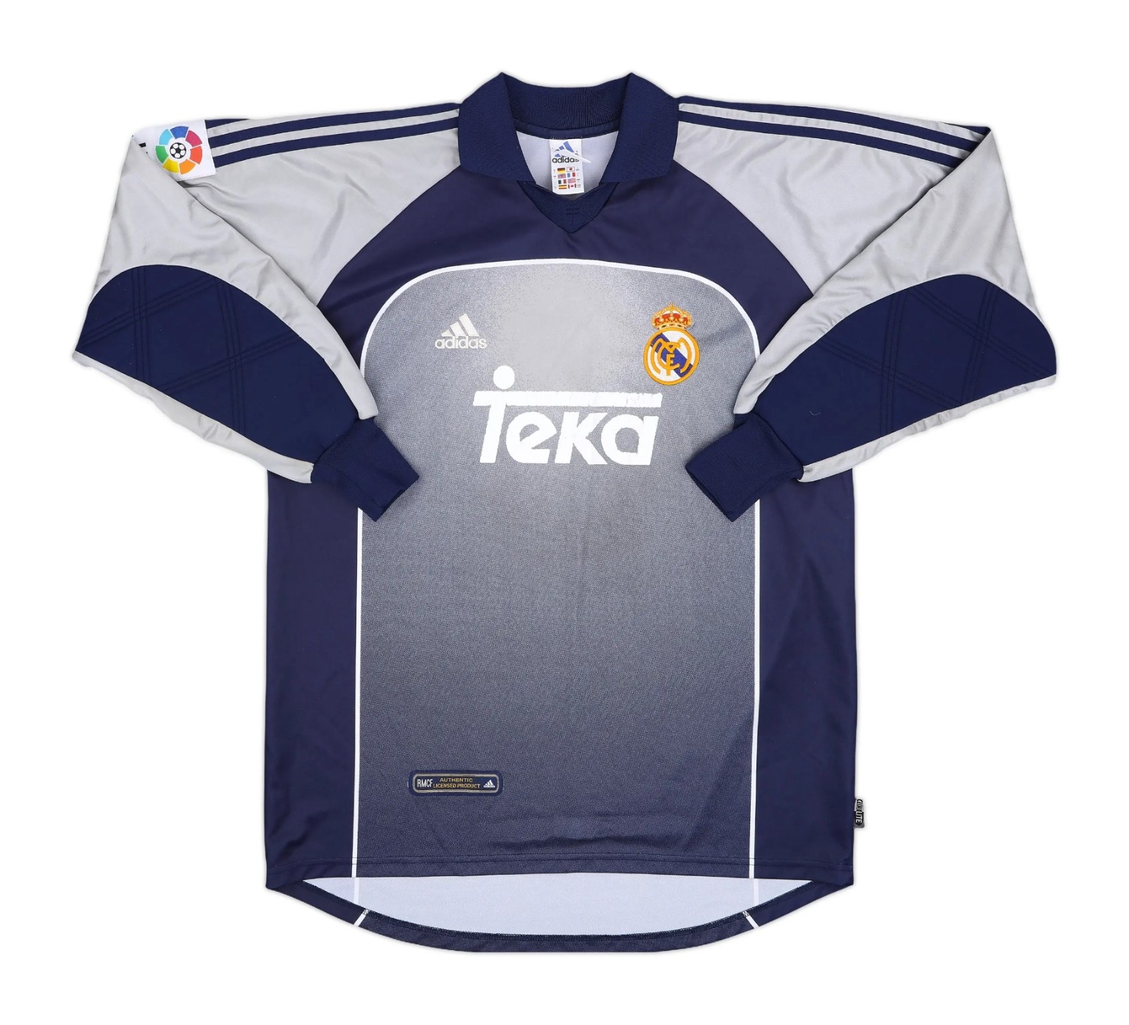 Equipación de portero de Real Madrid 00-01