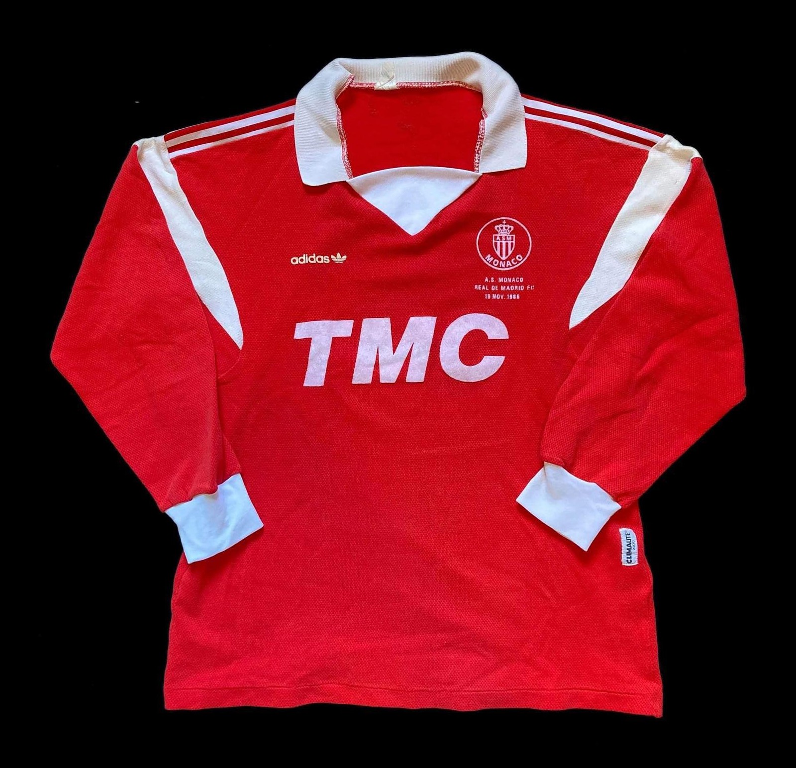 Tercera equipación de Monaco 86-87