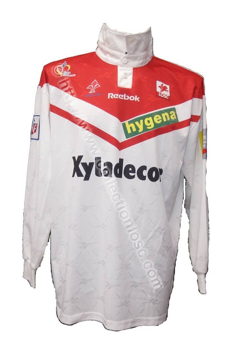 Primera equipación de Lille 97-98