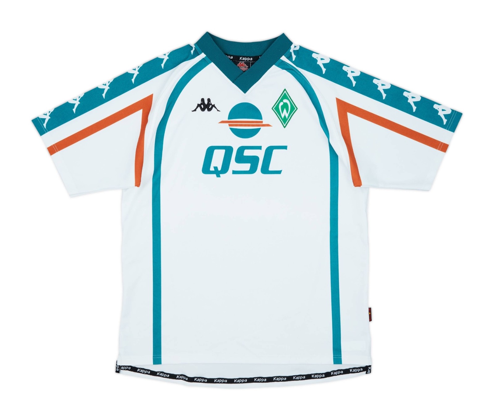 Segunda equipación de Werder Bremen 00-01