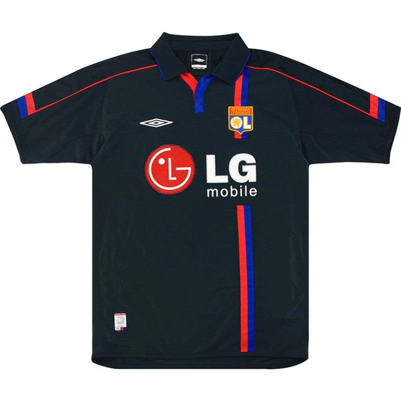 Segunda equipación de Olympique de Lyon 04-05