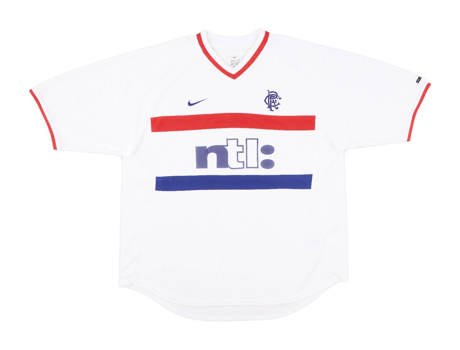 Segunda equipación de Glasgow Rangers 00-01