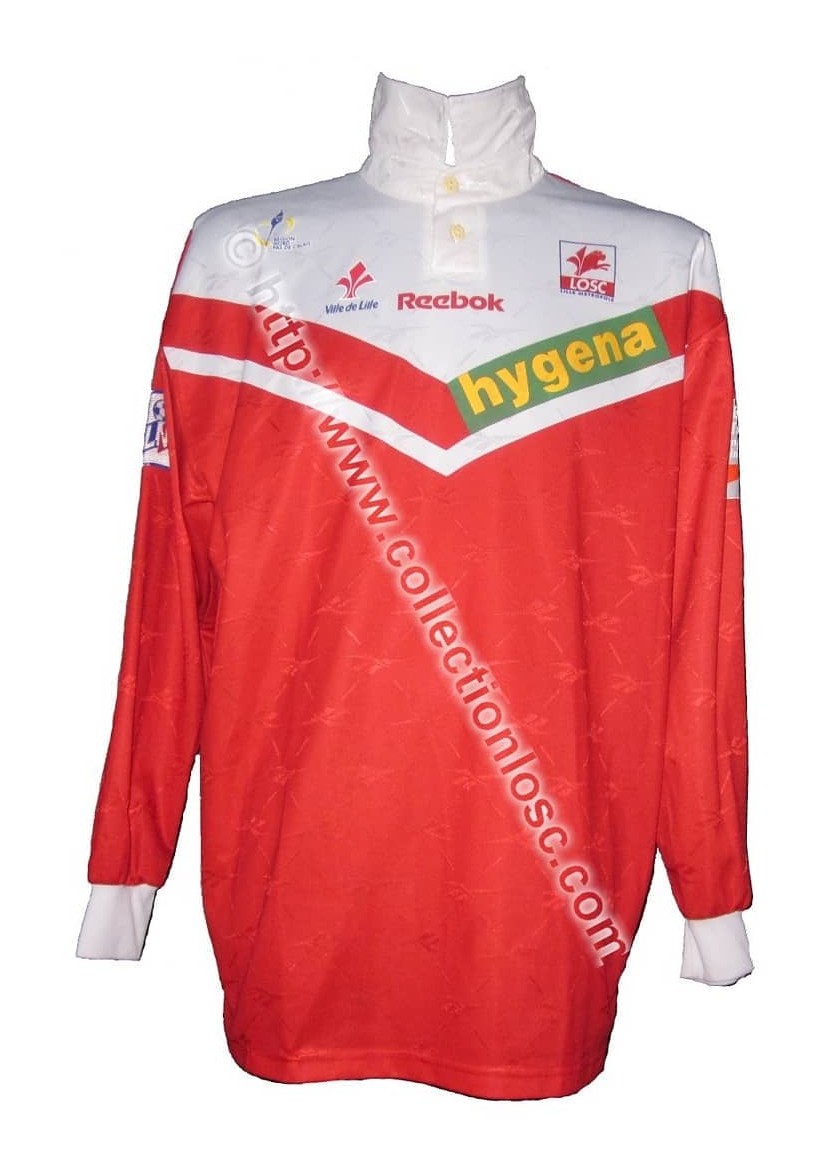 Segunda equipación de Lille 97-98