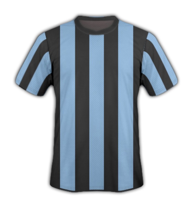 Primera equipación de Inter de Milán 1920-21