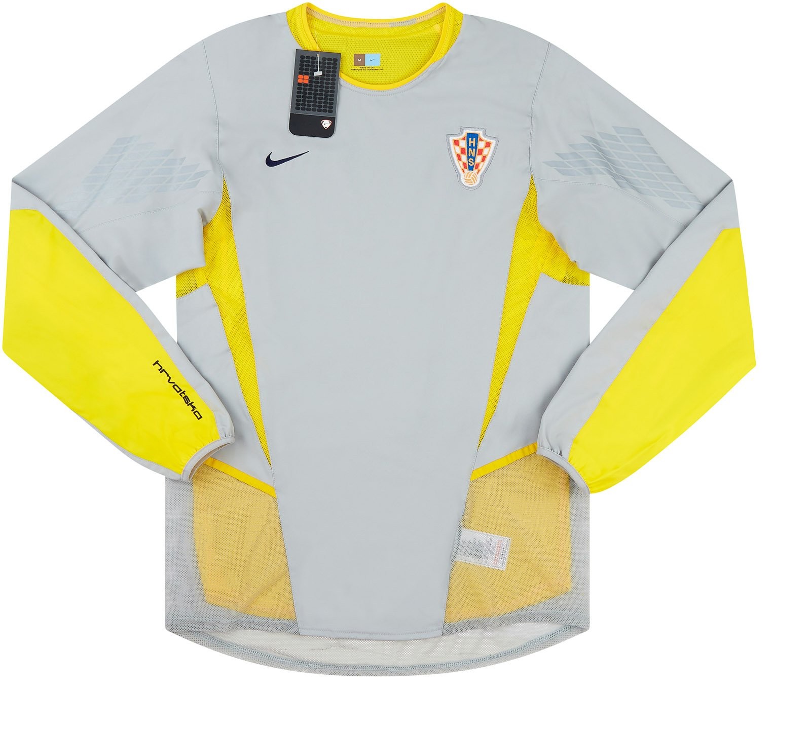 Equipación de portero de Croacia 2002