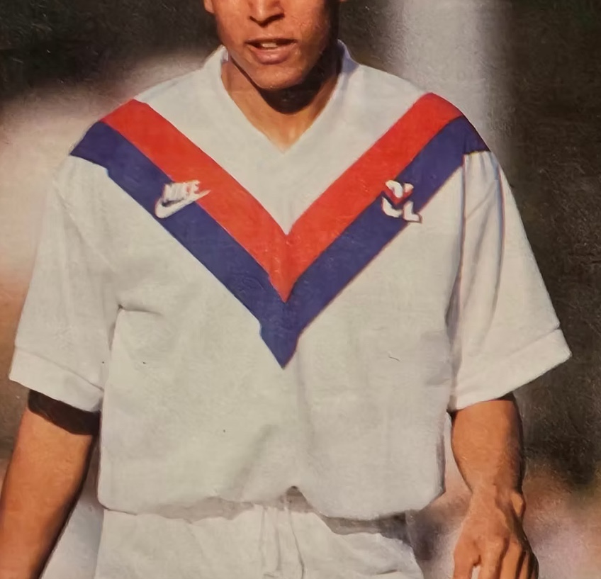 Tercera equipación de Olympique de Lyon 91-92