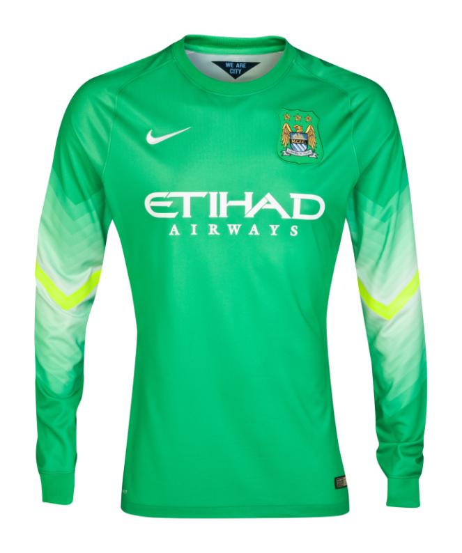 Equipación de portero de Man City 14-15