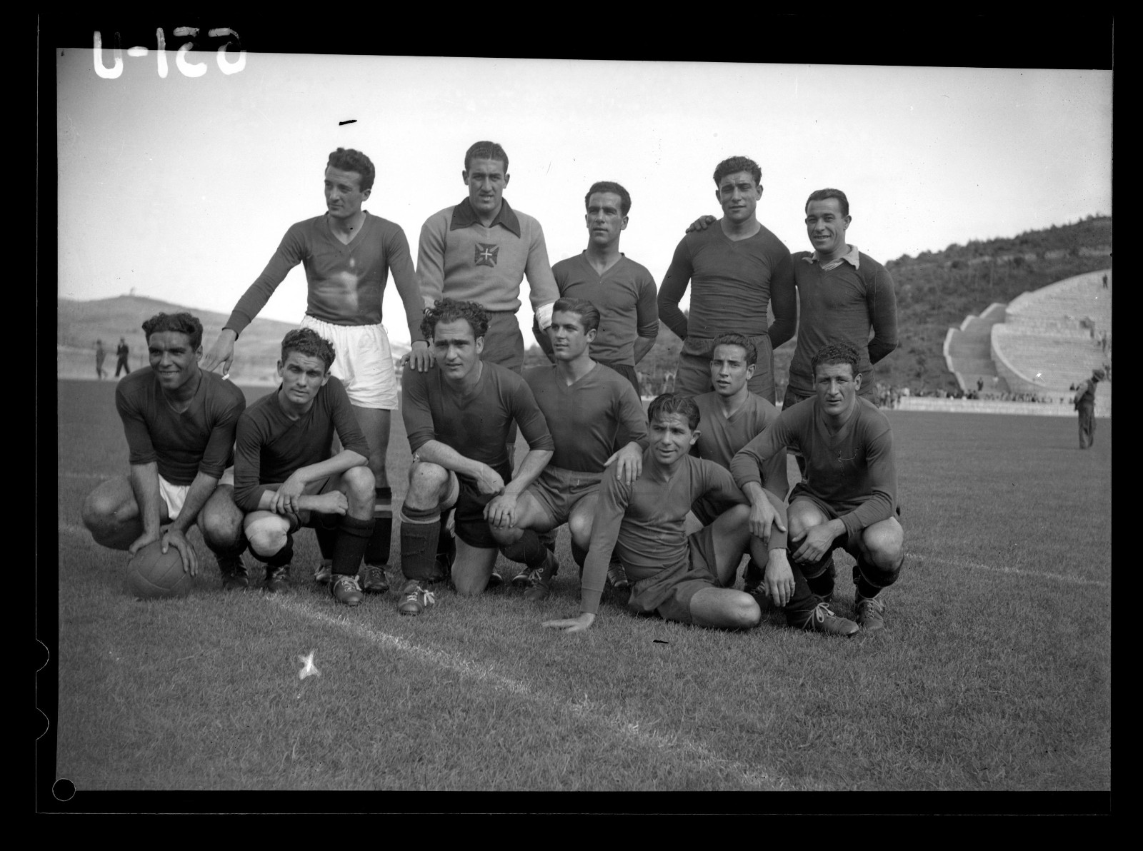 Portugal 1946 Entrenamiento 3