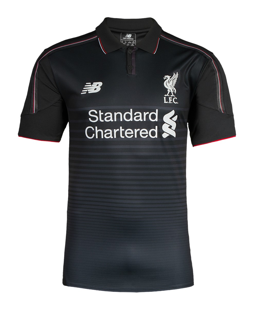 Tercera equipación de LiverpoolFC 15-16