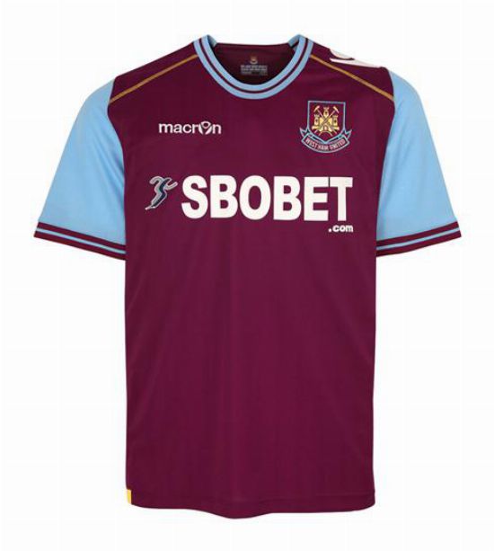 Primera equipación de West Ham United 11-12