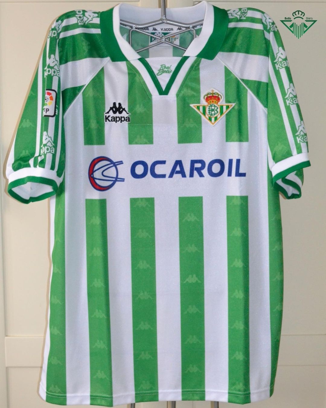 Primera equipación de Real Betis 97-98