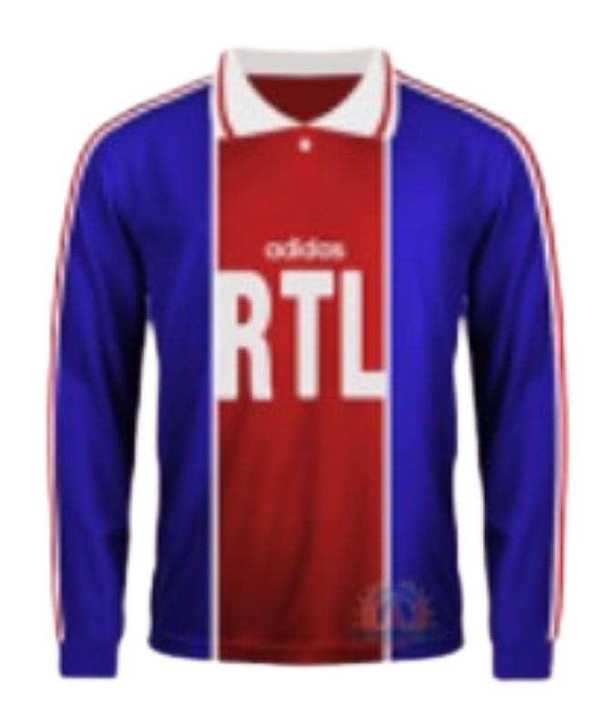 Primera equipación de Paris Saint-Germain 95-96