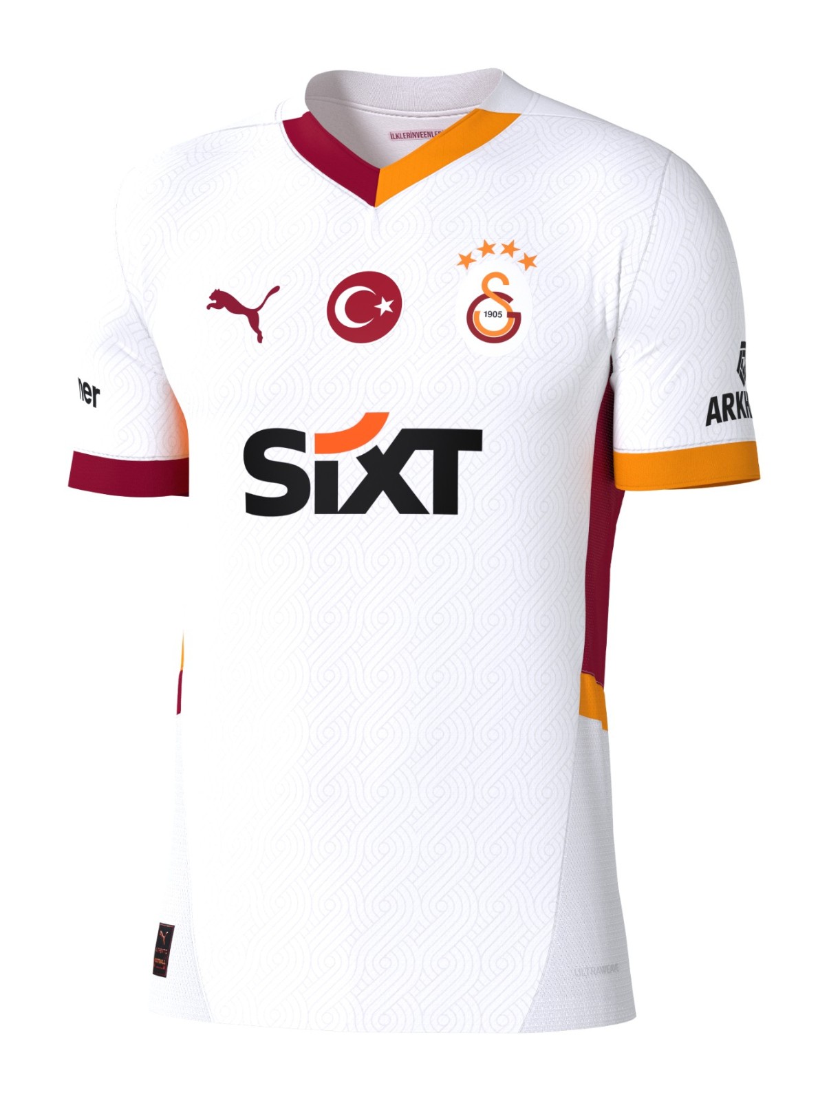 Segunda equipación de Galatasaray 24-25