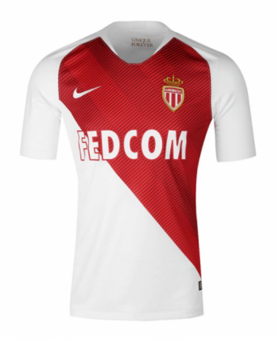 Primera equipación de Monaco 18-19