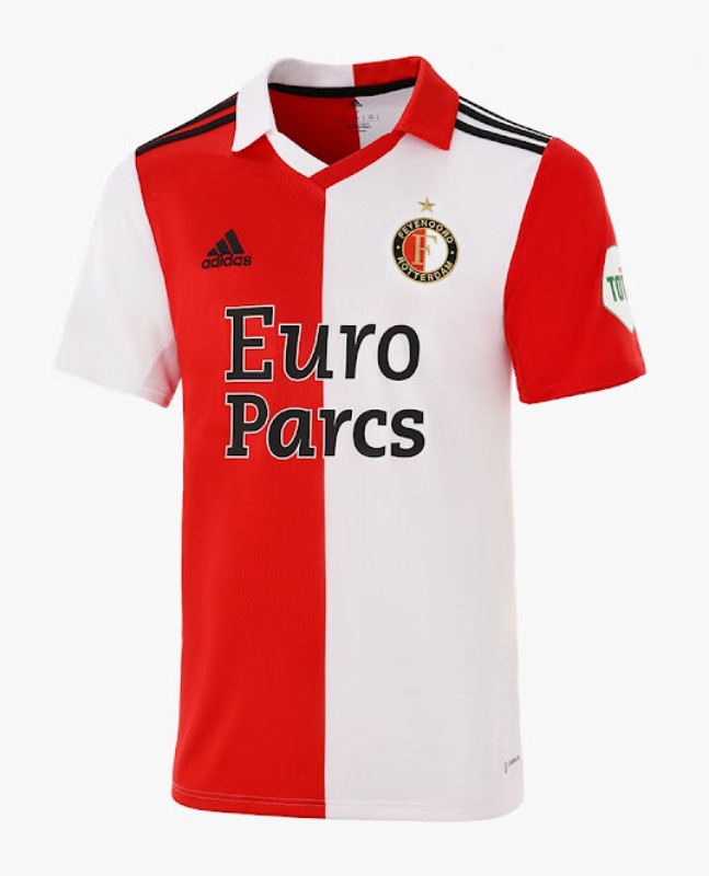Primera equipación de Feyenoord 22-23