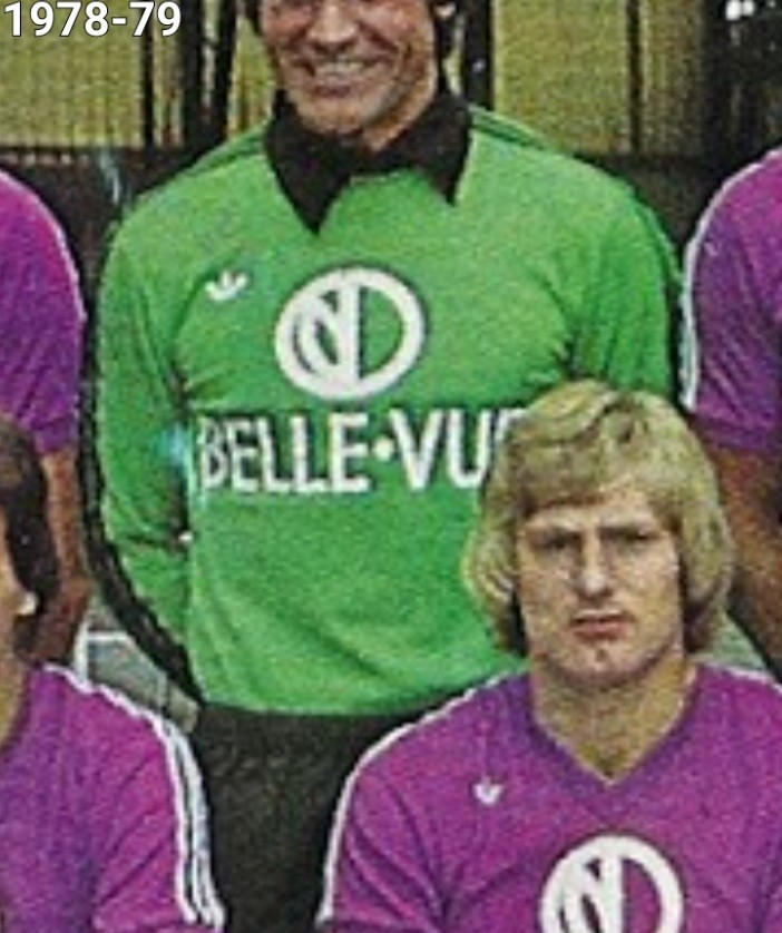 Equipación de portero de Anderlecht 78-79